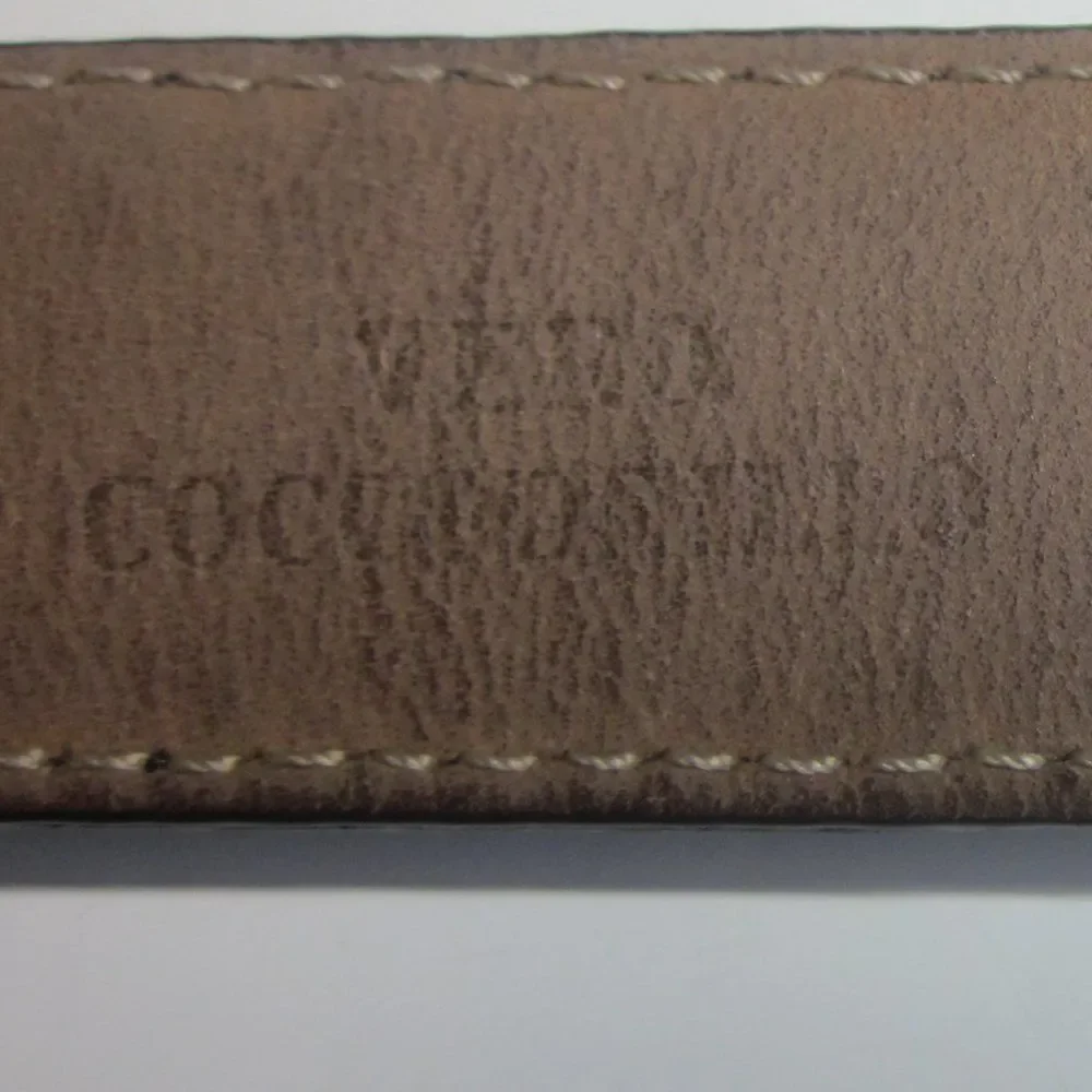 Reptiles House Black Crocodile Belt  Womens Size XS 1